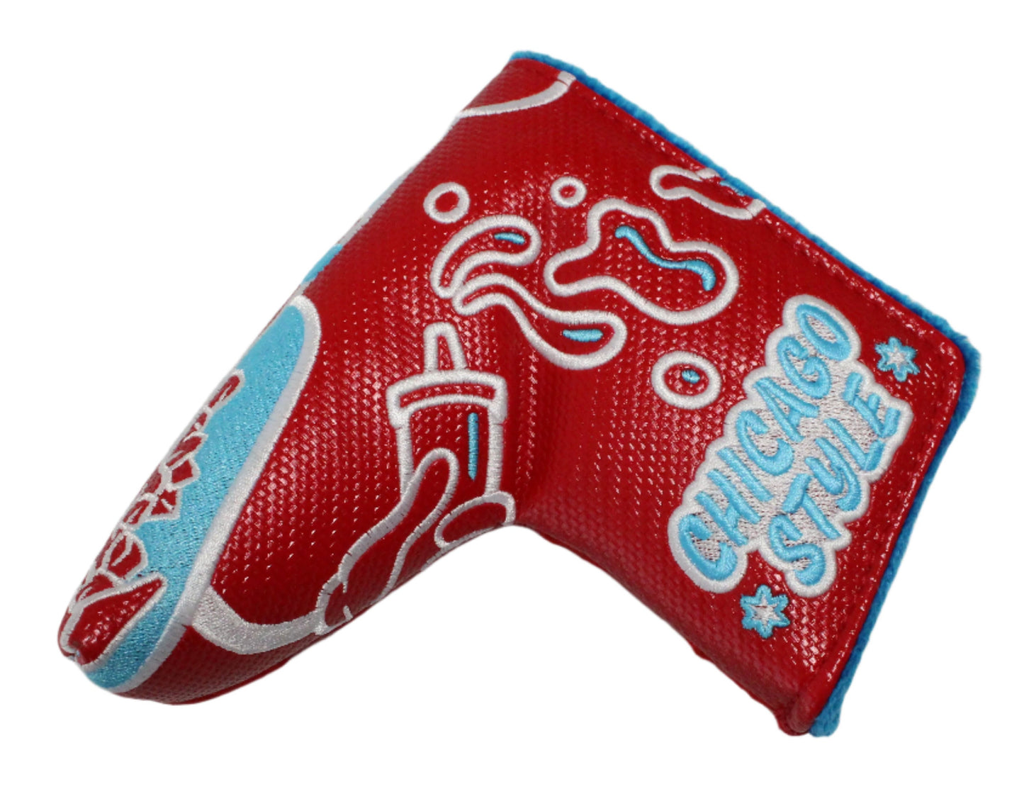 Swag Golf -  Chicago Style Blade Putter Headcover *opened, no bag*