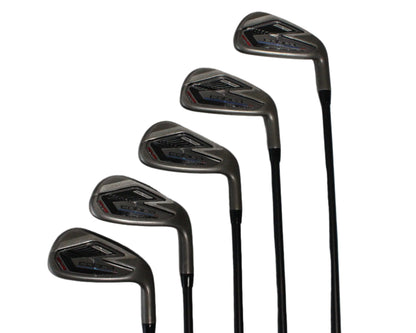 Pre-Owned Cobra Dark Speed: 6-PW Iron Set W/ Kbs 75 R (Regular) (One length) Graphite Shafts (Above Average)