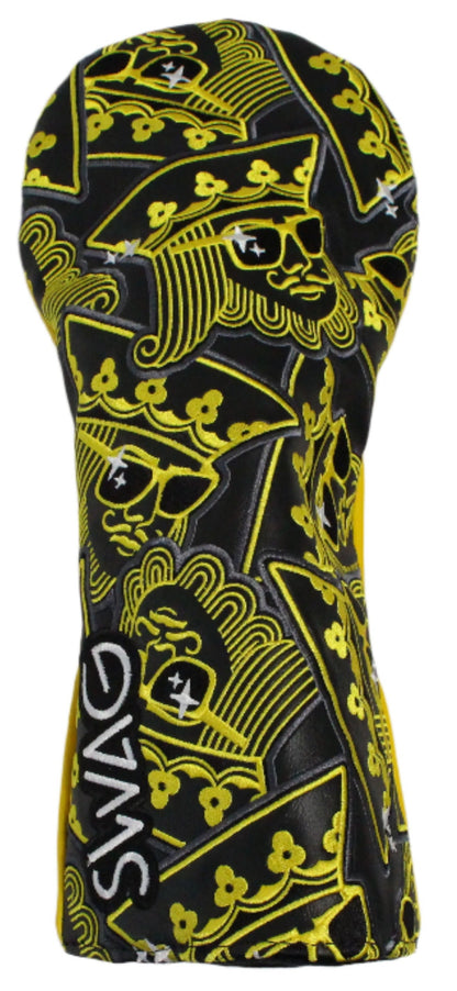 Swag Golf - Gold Shiny King Driver Headcover *opened, no bag*