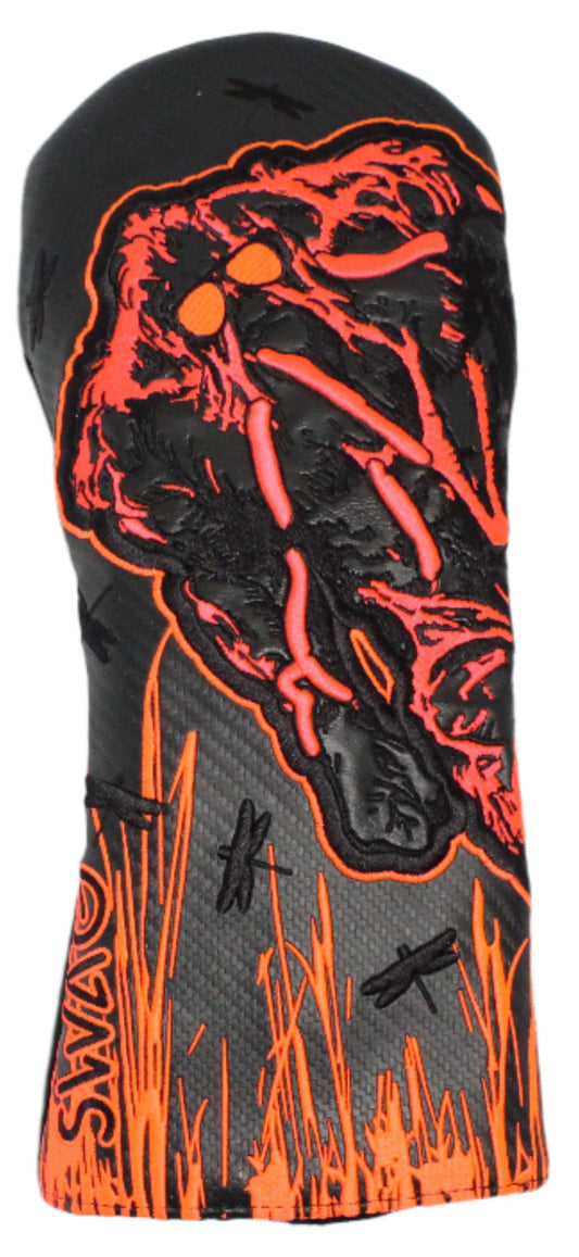 Swag Golf - Swag Thing Neon Pink/Black Driver Headcover *opened, no bag*