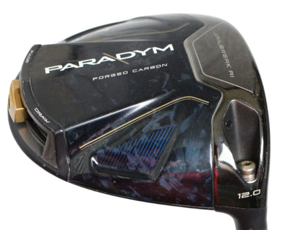 Pre-Owned Callaway Paradym: Driver (12.0) W/ Hzrdus 5.5 (Regular) (45 Inch) Shaft (Above Average)