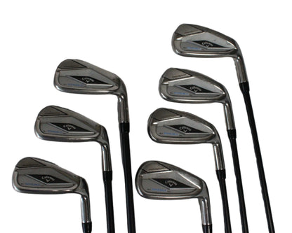 Pre-Owned Callaway Ai Smoke Max HL: 5-PW, AW Iron Set W/  Cypher Sixty 5.5 (Regular) Shaft (Average)