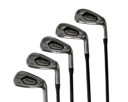 Pre-Owned Titleist Ap3 718: Iron Set (6-PW) W/ Tense Red R (Regular) Graphite Shaft (Above Average)