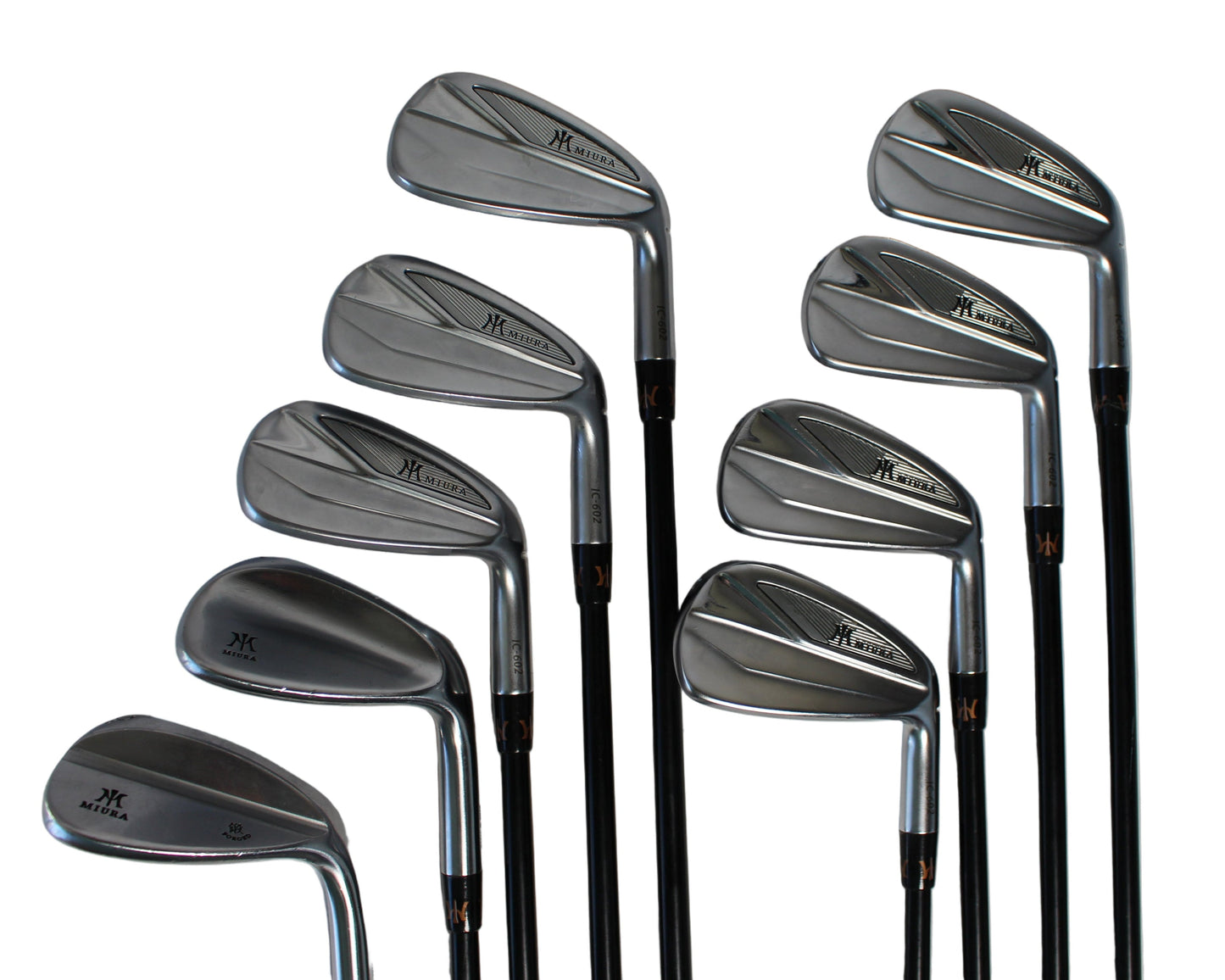 Pre-Owned Miura ic-602: Iron Set (5-PW, GW, 54W, 60W) W/ Project X Lz Loading Zone 6.5 (X-Stiff) Steel Shaft (Average)