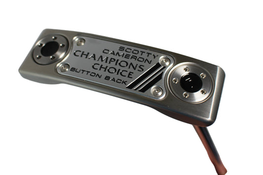 Scotty Cameron Champions Choice Button Back Newport 1.5 Plus (15G Weights)Custom Shop Limited Putter Silver/Black