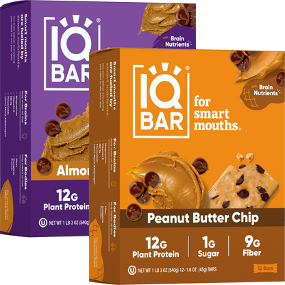 Almond Butter Chip & Peanut Butter Chip (24 Bars)