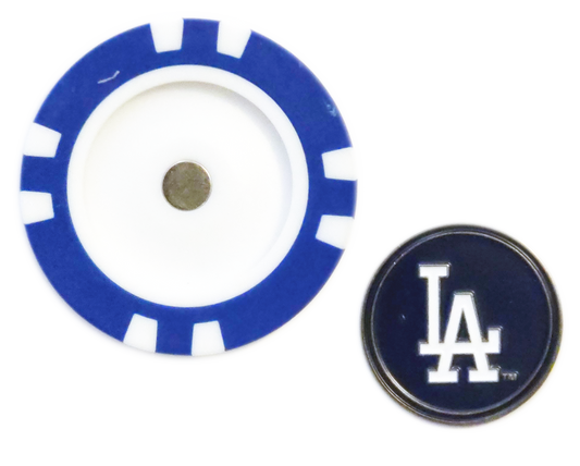 Officially Licensed Los Angeles Dodgers Poker Chip Ball Marker