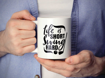 Swing Hard Golf Coffee Mug