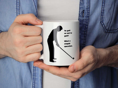To Golf or Not Coffee Mug