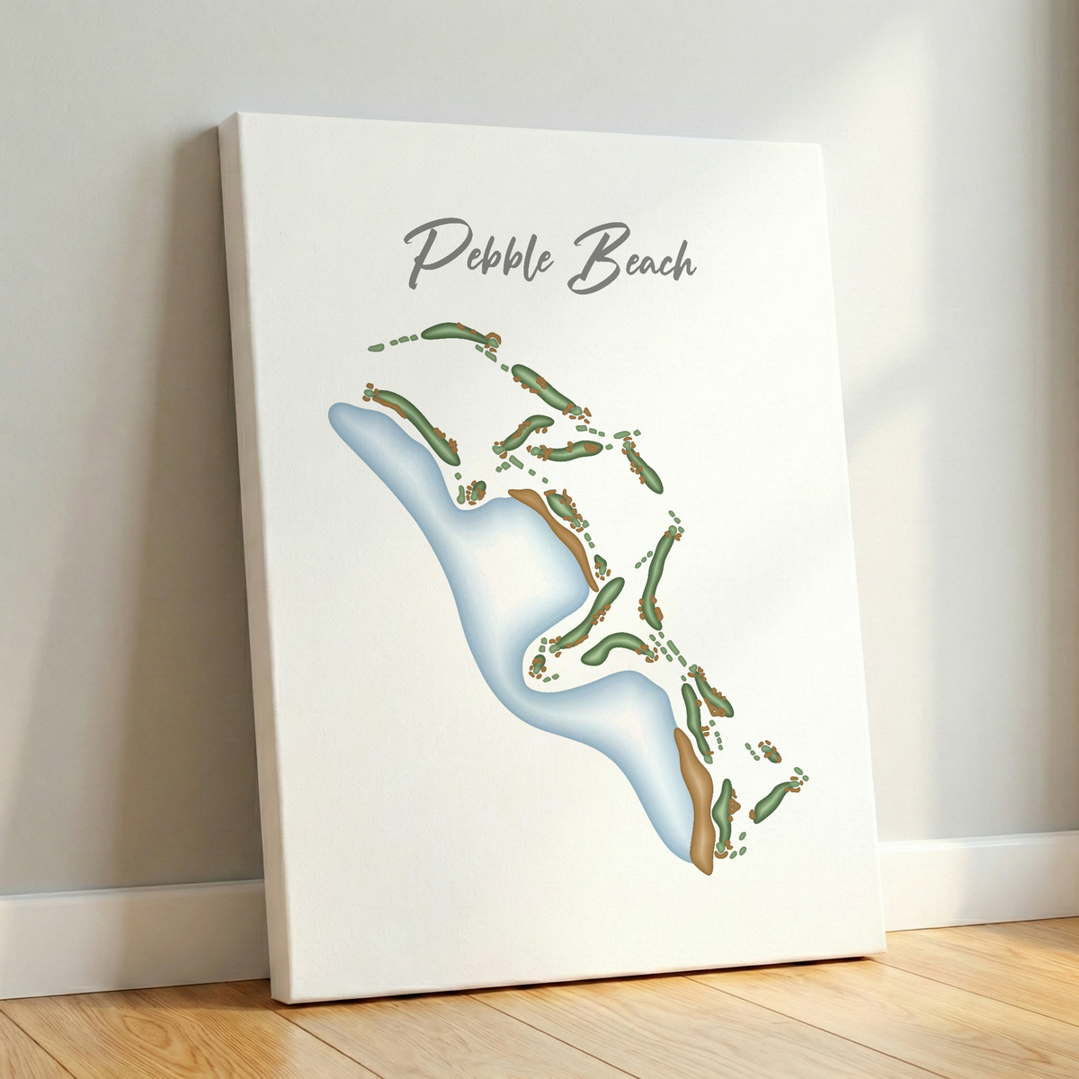 Pebble Beach Golf Links, California - Gradient Style