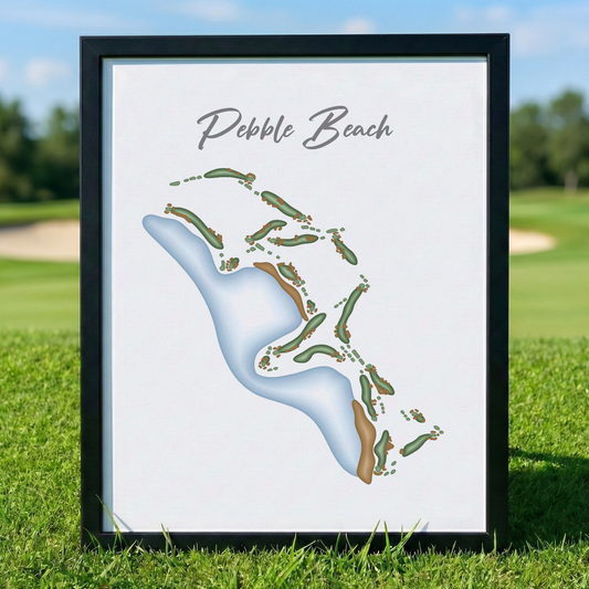Pebble Beach Golf Links, California - Gradient Style