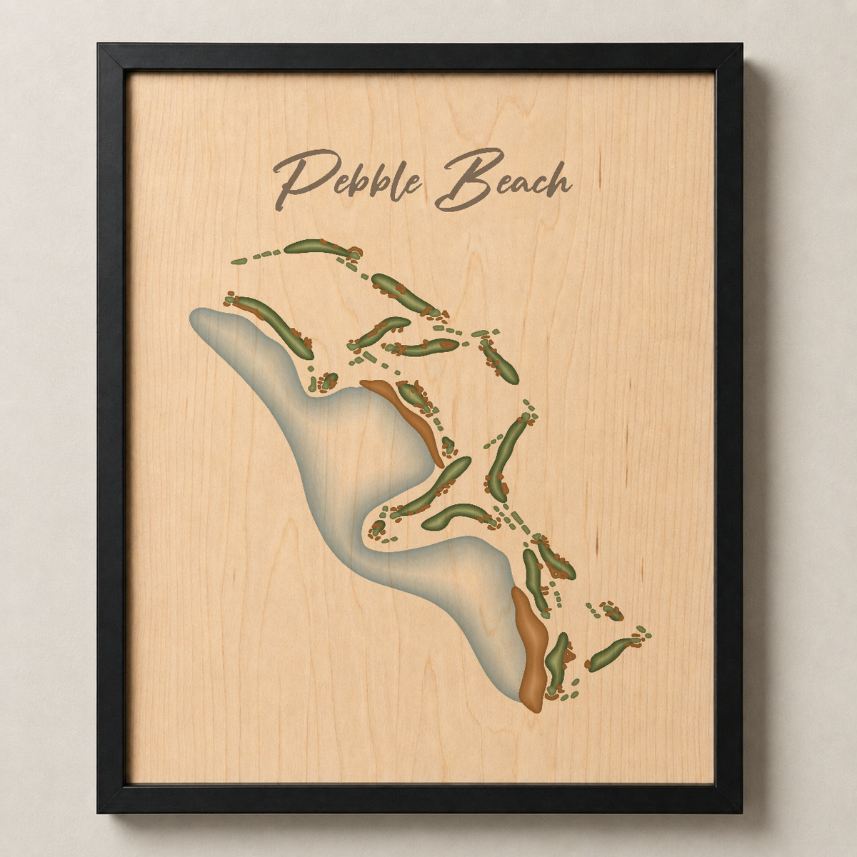 Pebble Beach Golf Links, California - Gradient Style