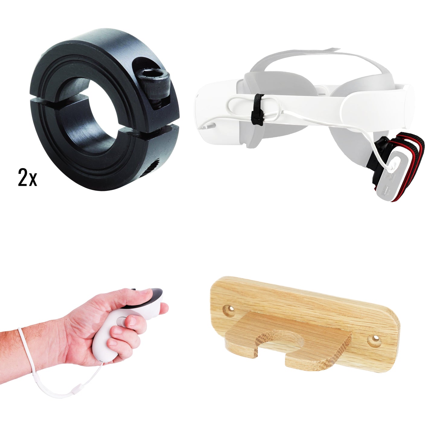 DriVR Elite Mini -  Adjustable VR Weighted Golf Club Handle Accessory - Compatible with Quest 2, 3/3s, and Pro - For GOLF+