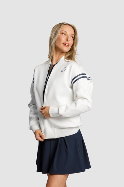 Farrah Retro Bomber Jacket