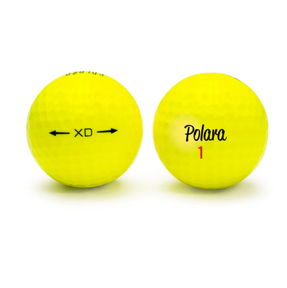 Yellow XD Extra Distance - One Dozen Golf Balls