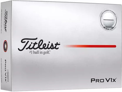 Titleist 2025 Pro V1x Performance Alignment Black Golf Balls