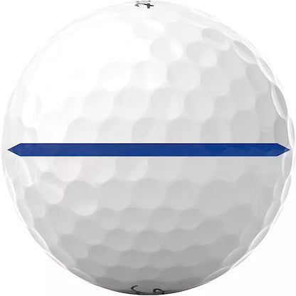 Titleist 2025 Pro V1x Left Dash Blue Performance Alignment Golf Balls