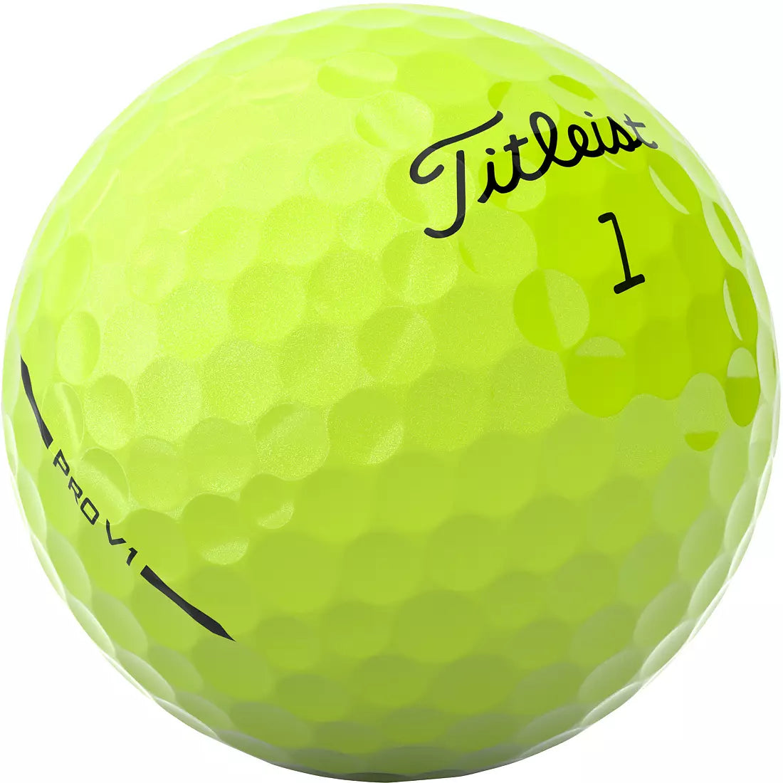 Titleist 2025 Pro V1 Yellow Dozen Golf Balls