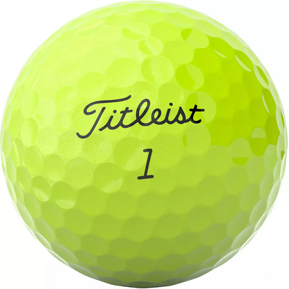 Titleist 2025 Pro V1 Yellow Dozen Golf Balls