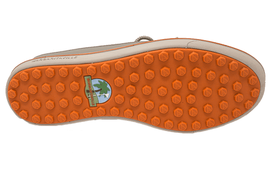 Margaritaville Men's Tap In Beige/Orange Golf Shoe