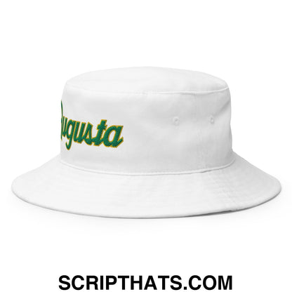 Augusta Vintage Sports Script Embroidered Golf Bucket Hat