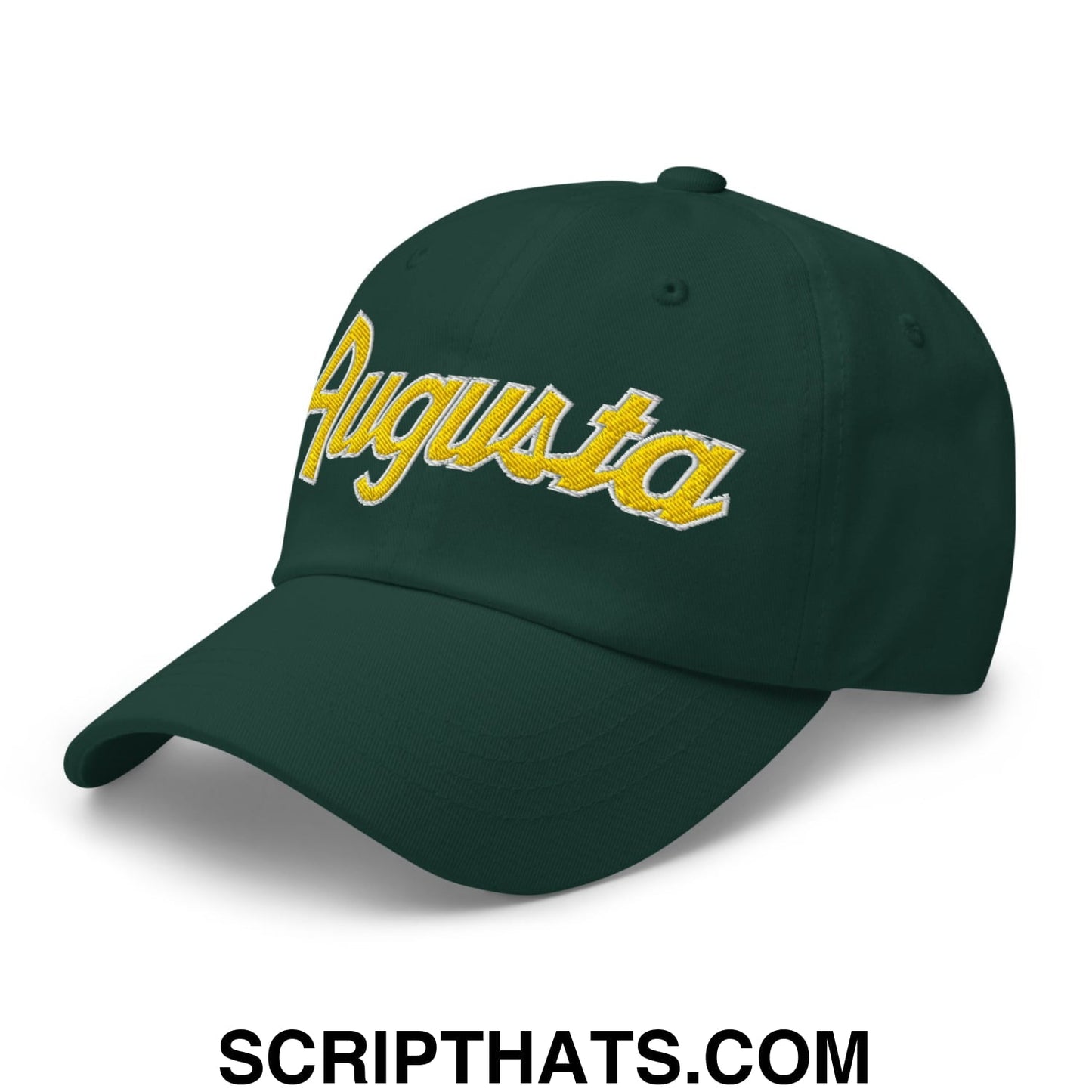 Augusta Vintage Sports Script Embroidered Golf Dad Hat
