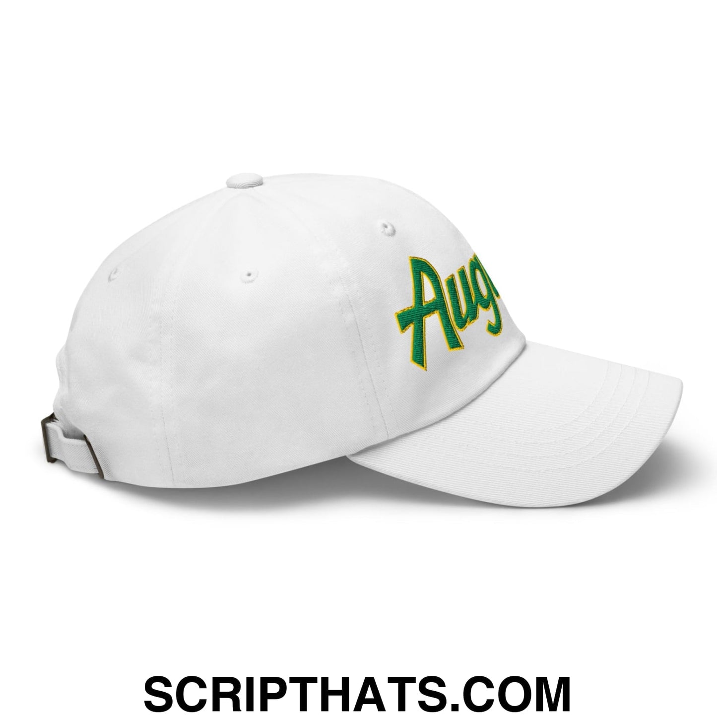 Augusta Vintage Sports Script Embroidered Golf Dad Hat