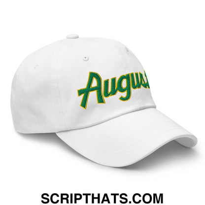 Augusta Vintage Sports Script Embroidered Golf Dad Hat
