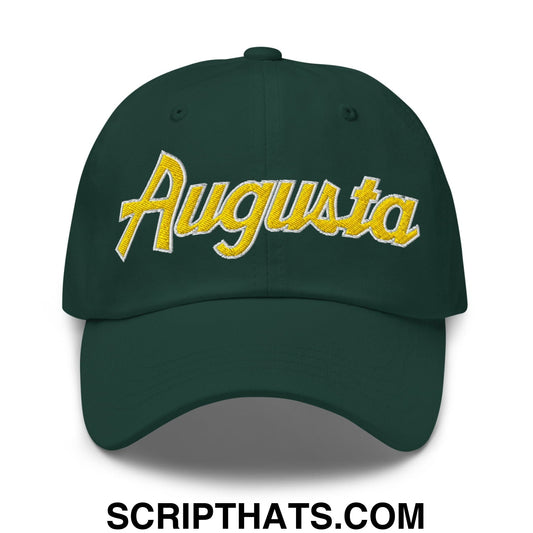 Augusta Vintage Sports Script Embroidered Golf Dad Hat