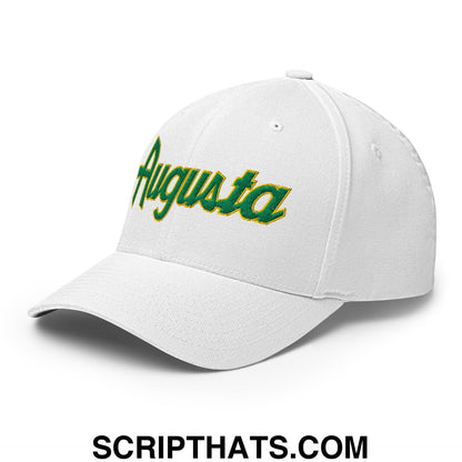 Augusta Vintage Sports Script Embroidered Stretch Fit Golf Hat