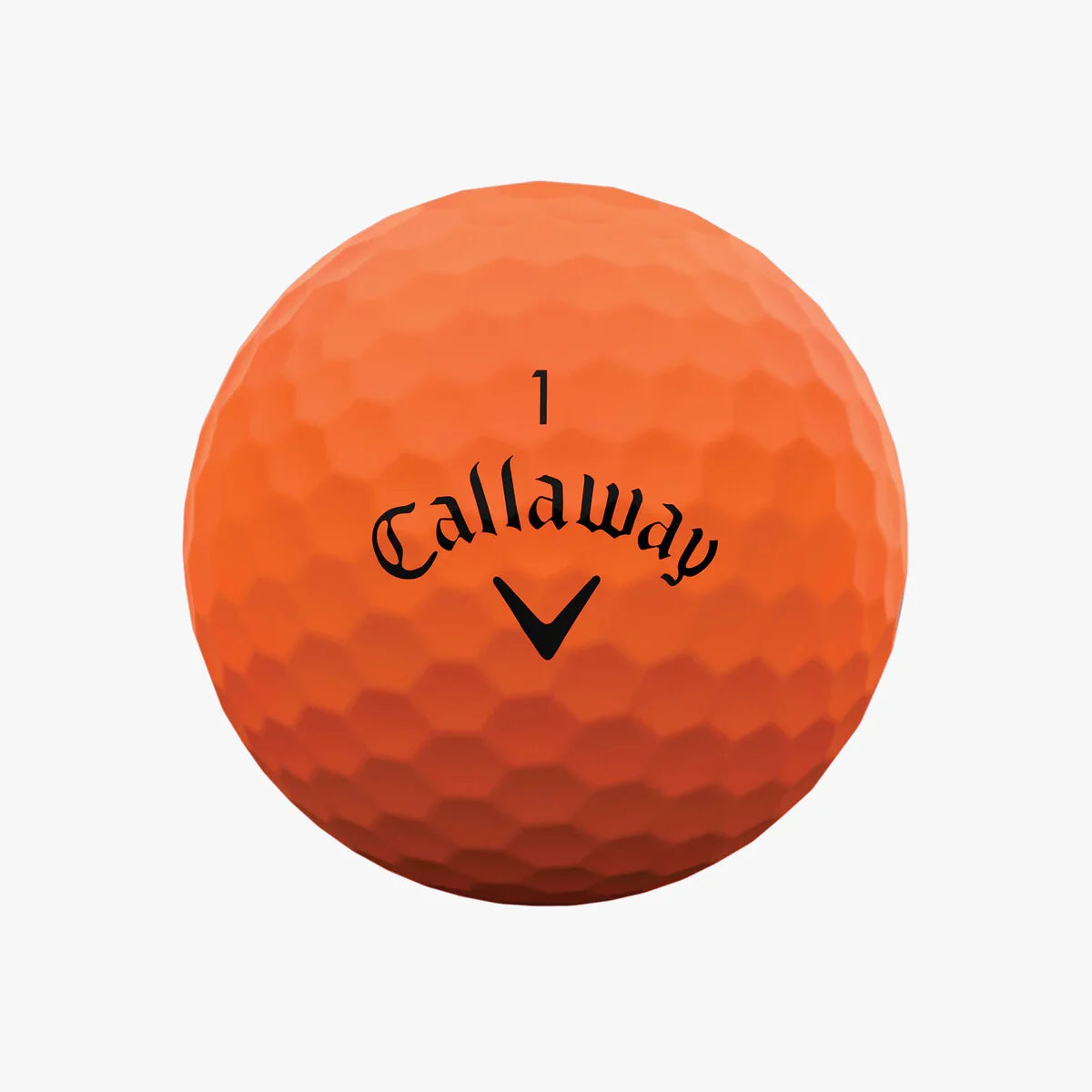 Callaway Supersoft Matte Orange 2023 Golf Balls