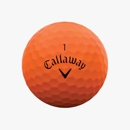 Callaway Supersoft Matte Orange 2023 Golf Balls