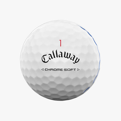 Callaway Chrome Soft Triple Track 2024 White Golf Balls