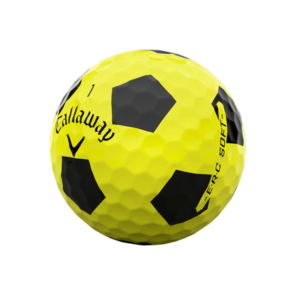 Callaway ERC Soft Truvis Yellow 2025 Golf Balls