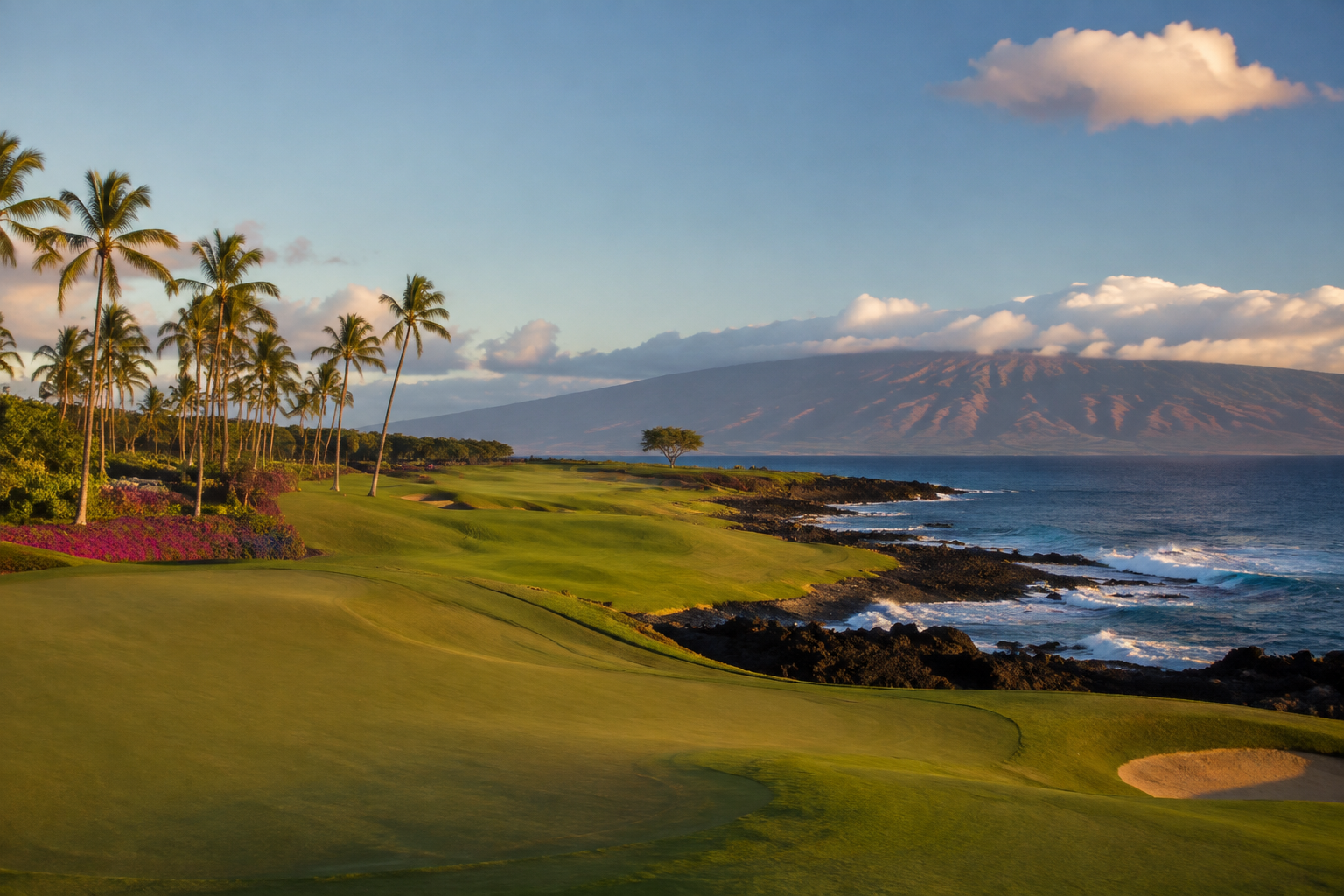 Hawaii luxury island golf trip