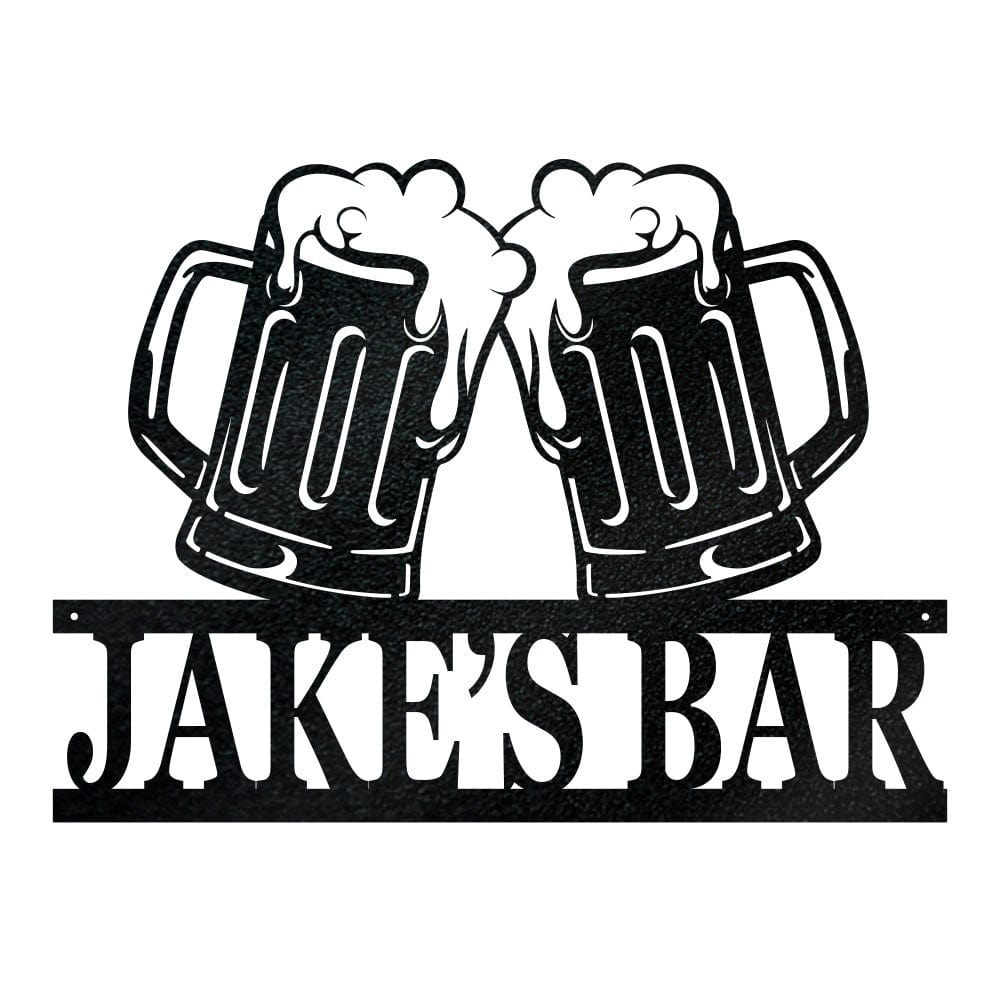 Beer Mug Bar Monogram