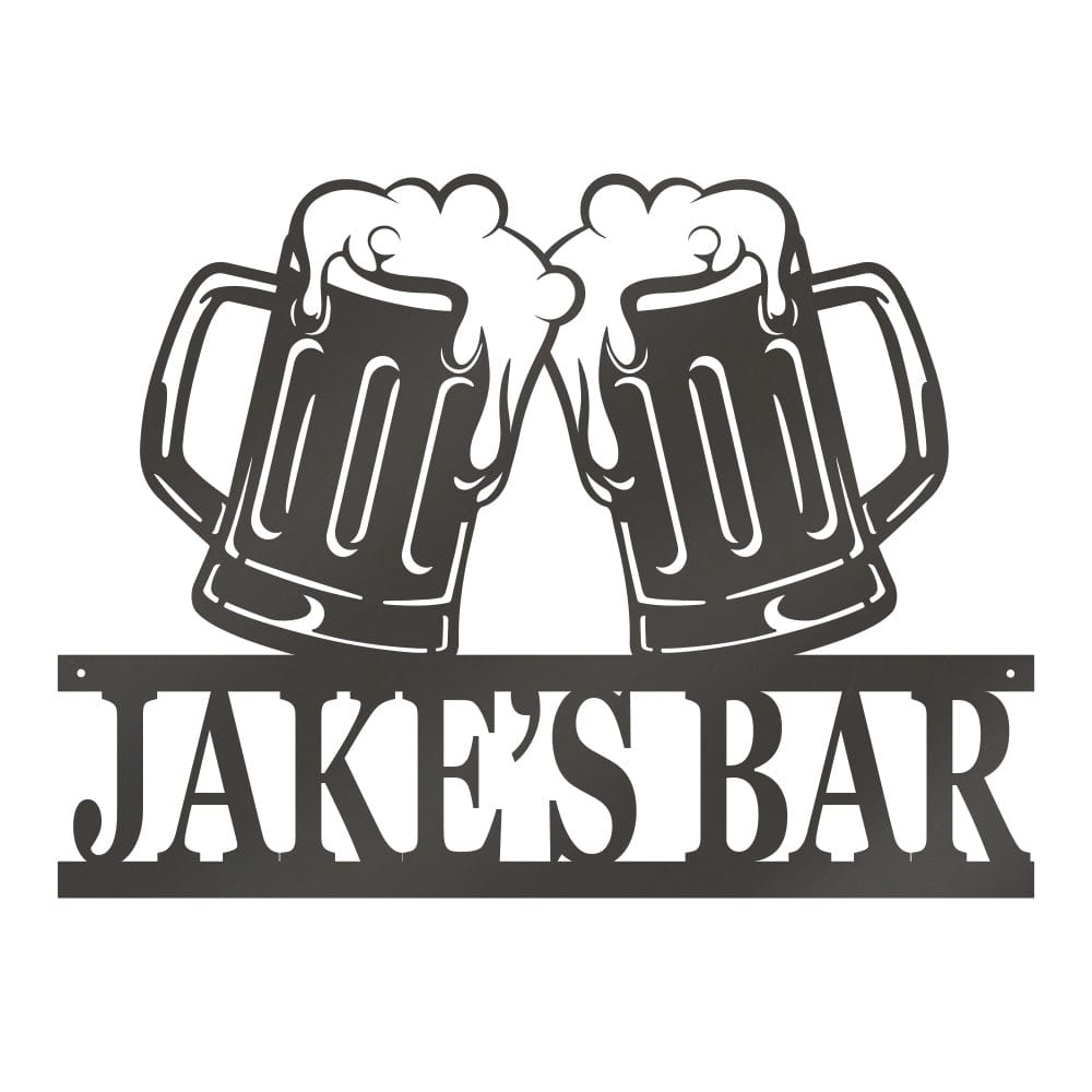 Beer Mug Bar Monogram