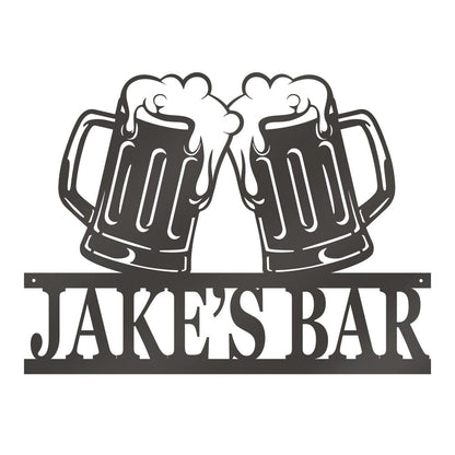 Beer Mug Bar Monogram