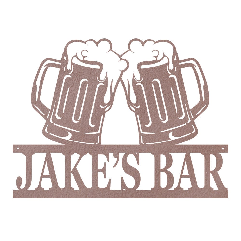 Beer Mug Bar Monogram
