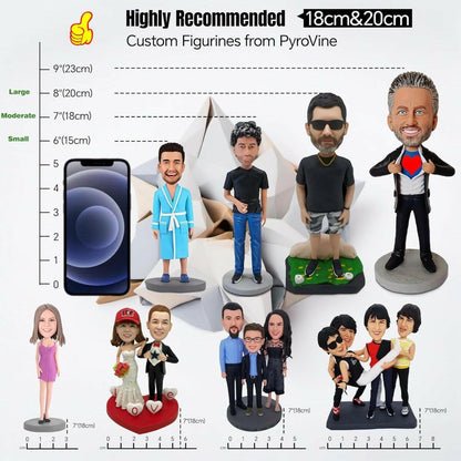 Custom Golf Bobblehead Figurine