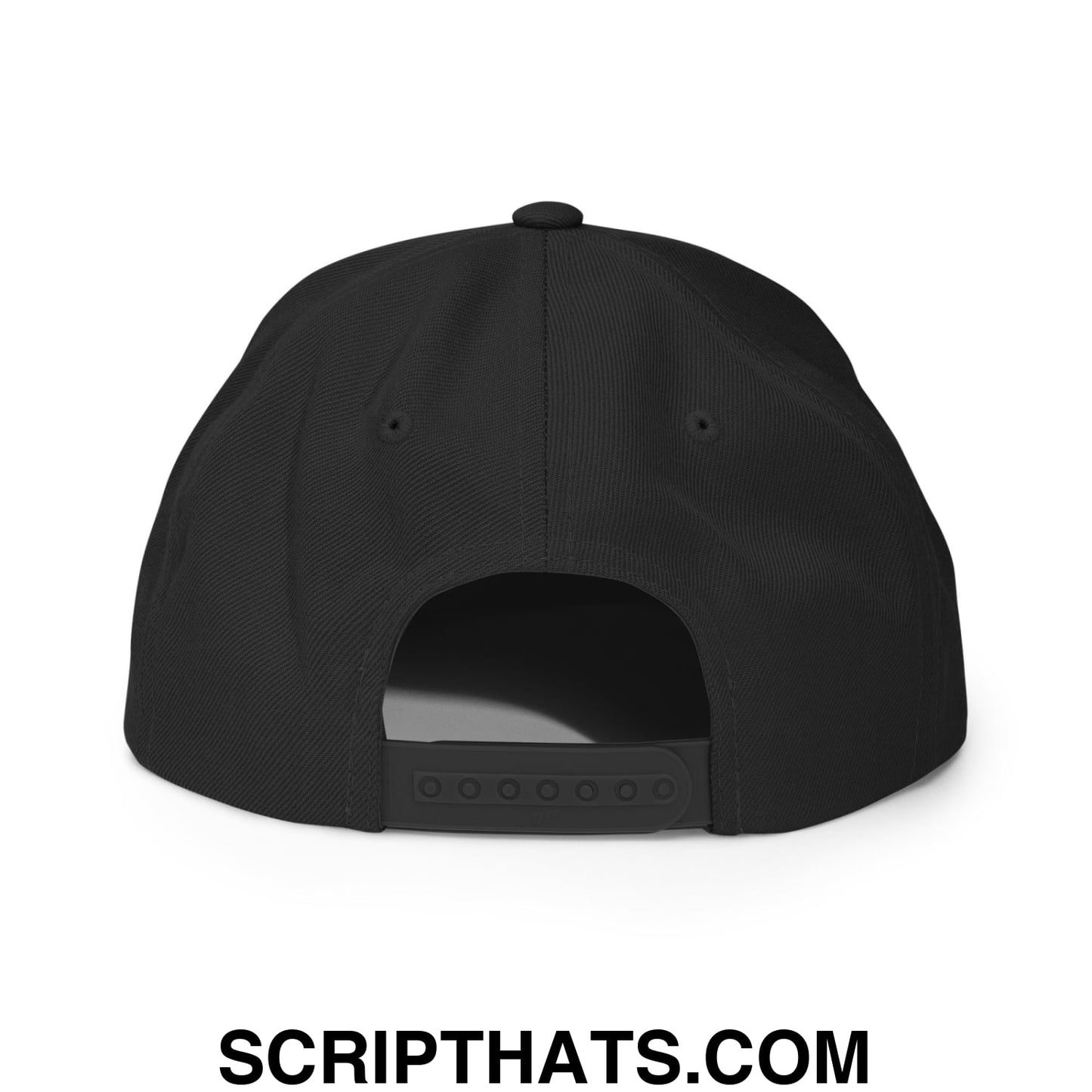Born to Golf Forced to Work Embroidered Flat Bill Brim Snapback Hat