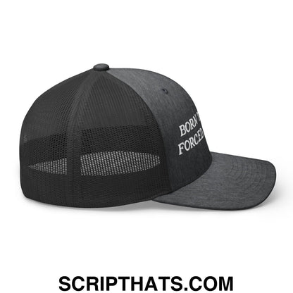 Born to Golf Forced to Work Embroidered Mesh Trucker Hat