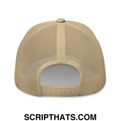 Born to Golf Forced to Work Embroidered Mesh Trucker Hat