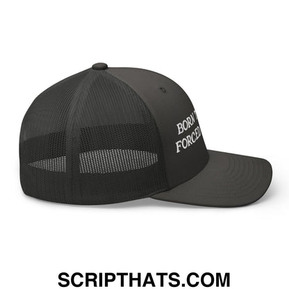 Born to Golf Forced to Work Embroidered Mesh Trucker Hat