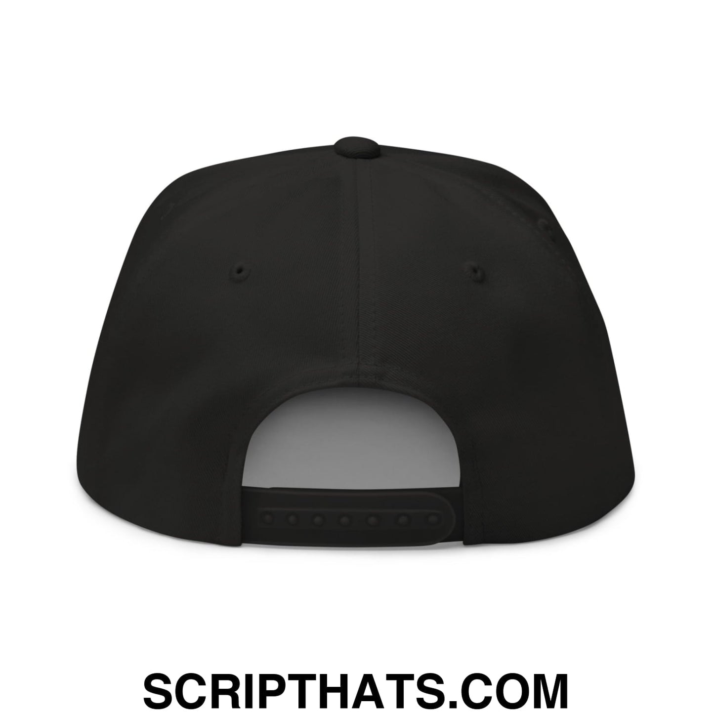 Born to Golf Forced to Work Flat Brim Bill 5 Panel Golf Snapback Hat