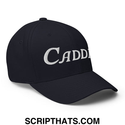 Caddie Embroidered Stretch Fit Golf Hat