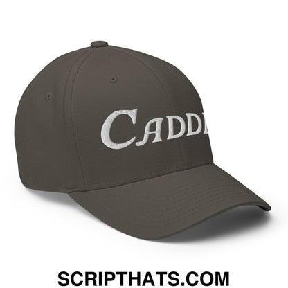 Caddie Embroidered Stretch Fit Golf Hat