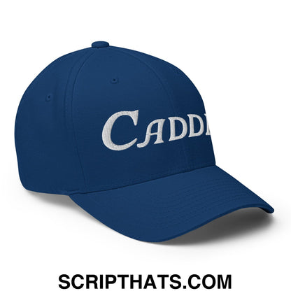 Caddie Embroidered Stretch Fit Golf Hat