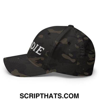 Caddie Embroidered Stretch Fit Golf Hat