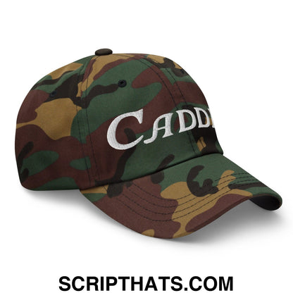 Caddie Embroidered Unstructured Golf Dad Hat
